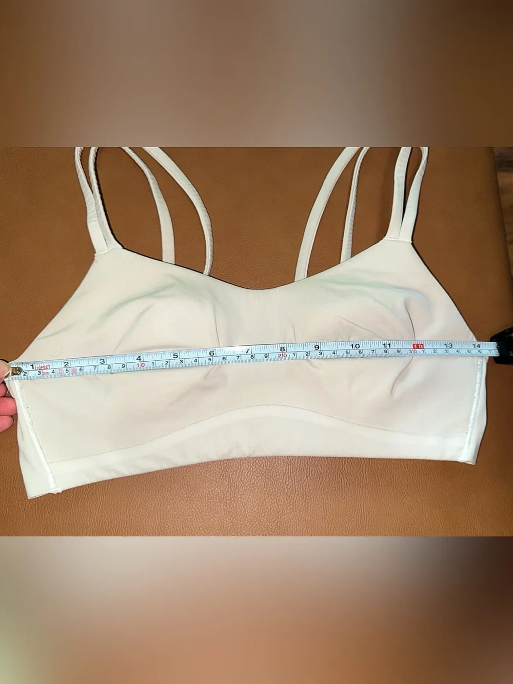 Pristine Lululemon Like a Cloud Bra Color: Chrome/Seal Gray  Size: 6